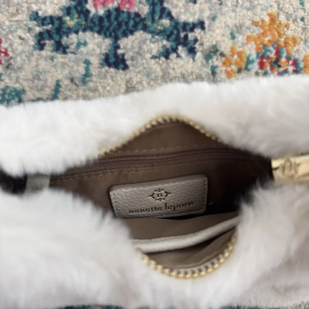 Nanette Lapore Little Girls Fuzzy Handbag Purse